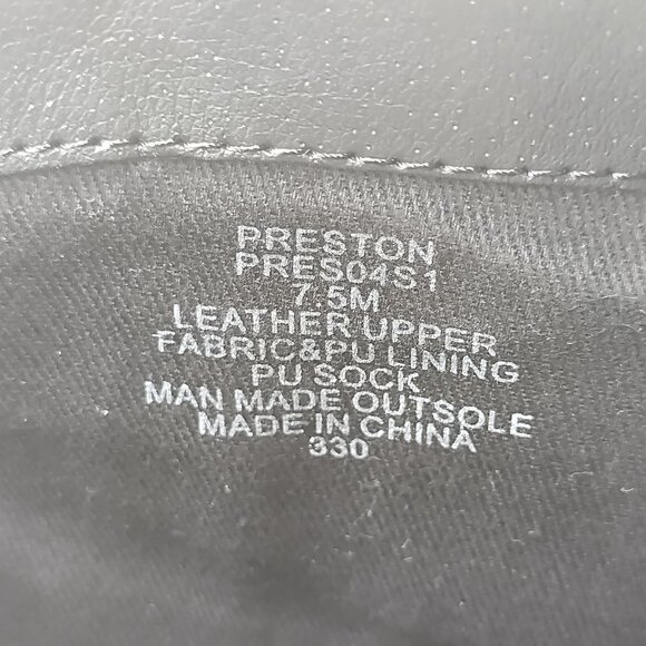 Steve Madden Pointed Cap Toe Python White Black Leather Ankle Boots Women US 7.5 - Picture 15 of 15